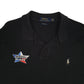 Mens Black Polo Ralph Lauren Morris  Polo Shirt