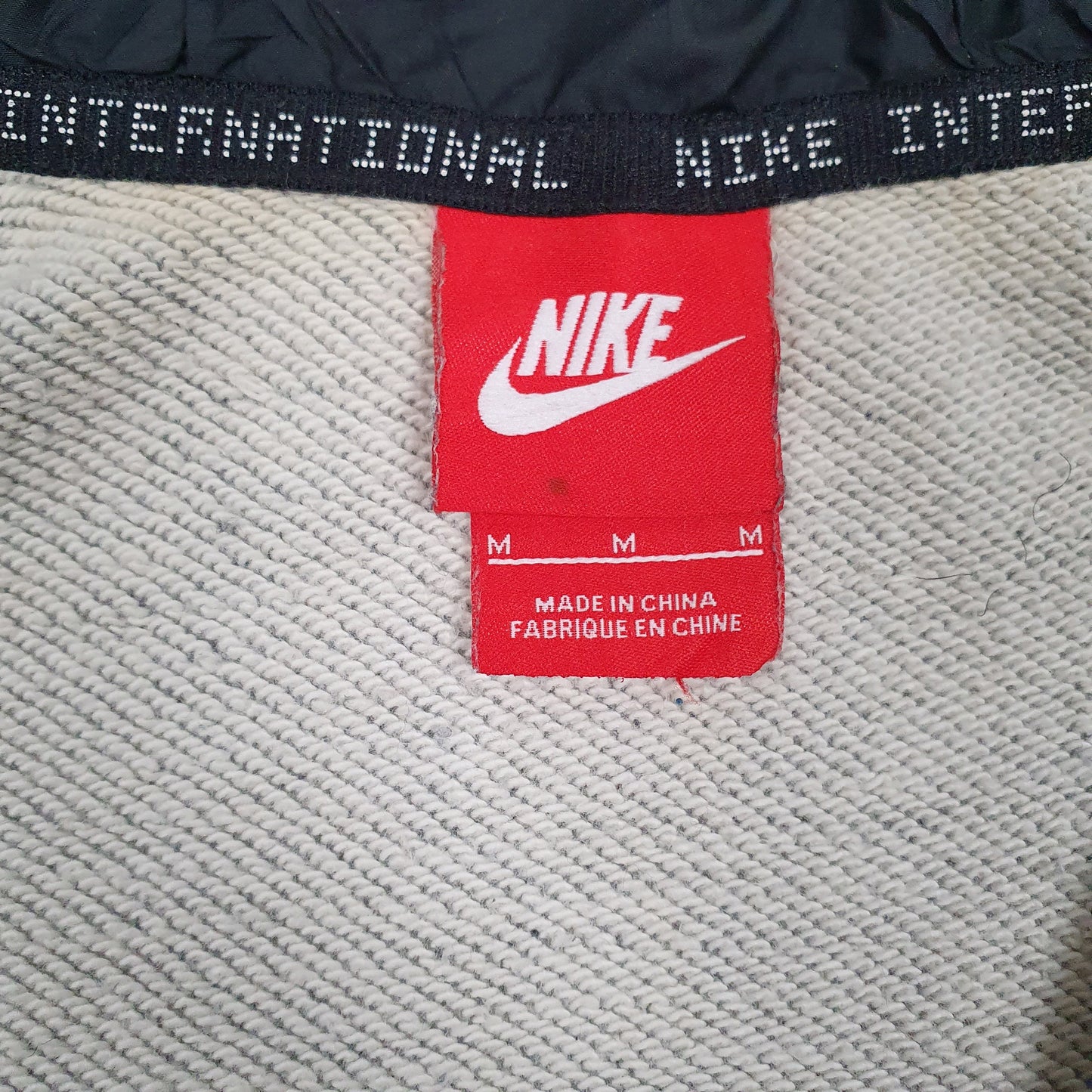 Mens Grey Nike  Full Zip Jumper