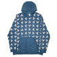 Mens Blue Adidas  Hoodie Jumper