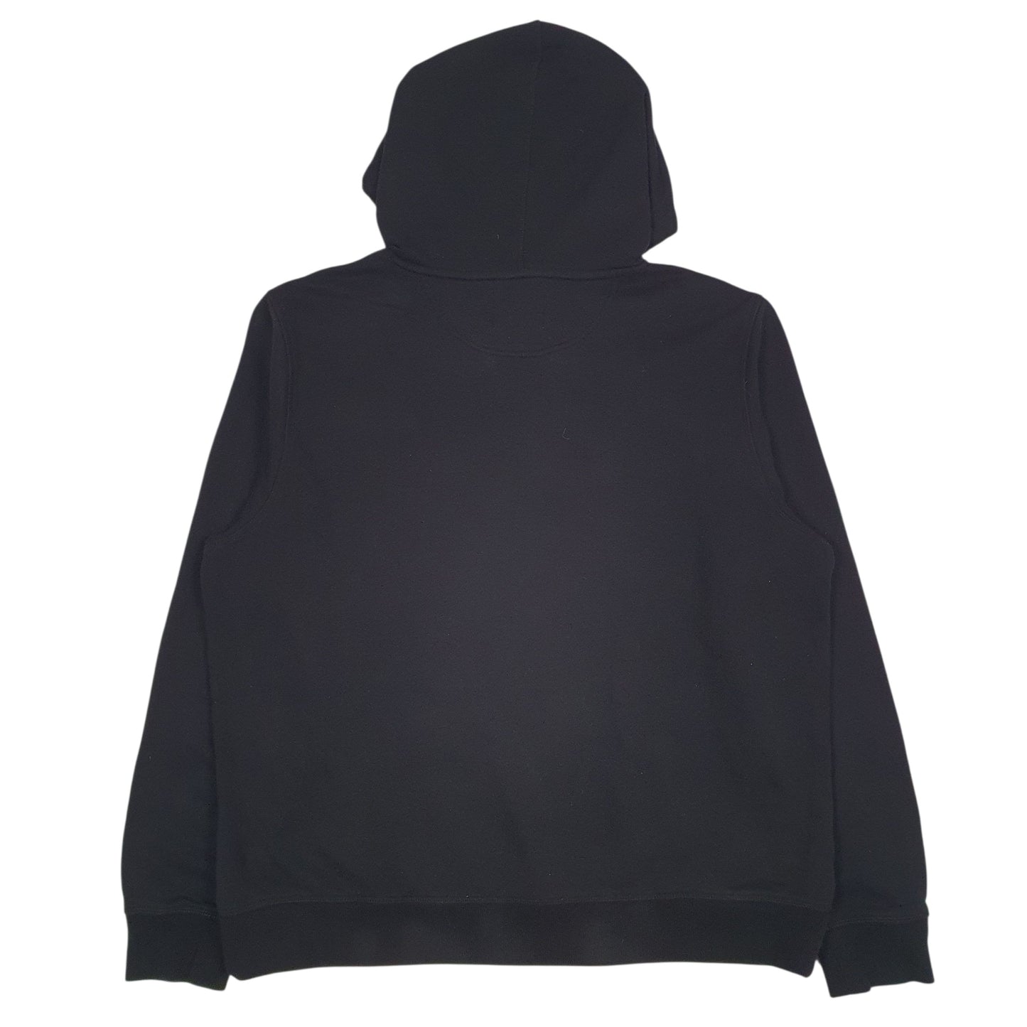 Mens Black Champion Spellout Hoodie Jumper