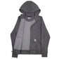 Womens Grey Carhartt  Full Zip Jumper