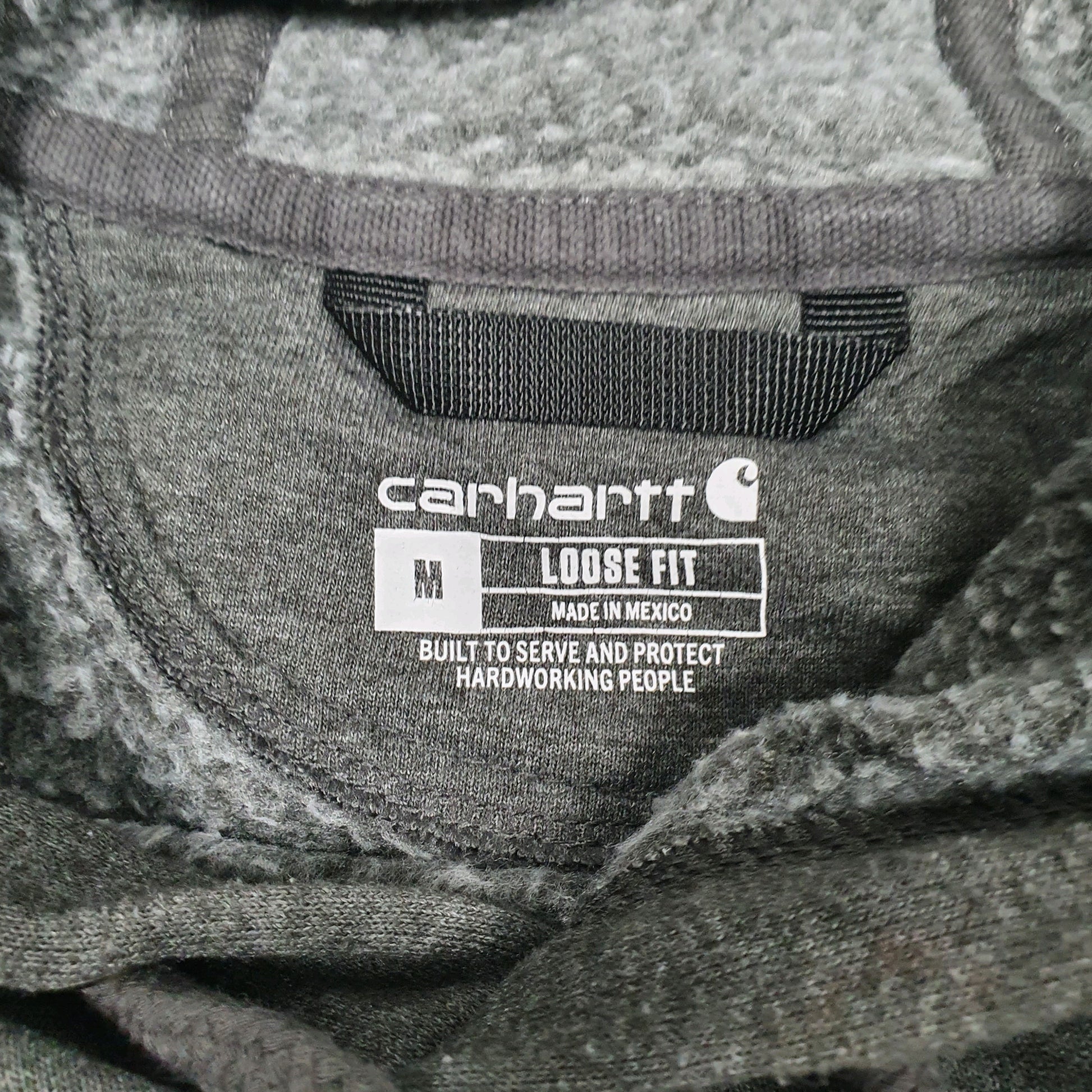 Mens Grey Carhartt  Hoodie Jumper