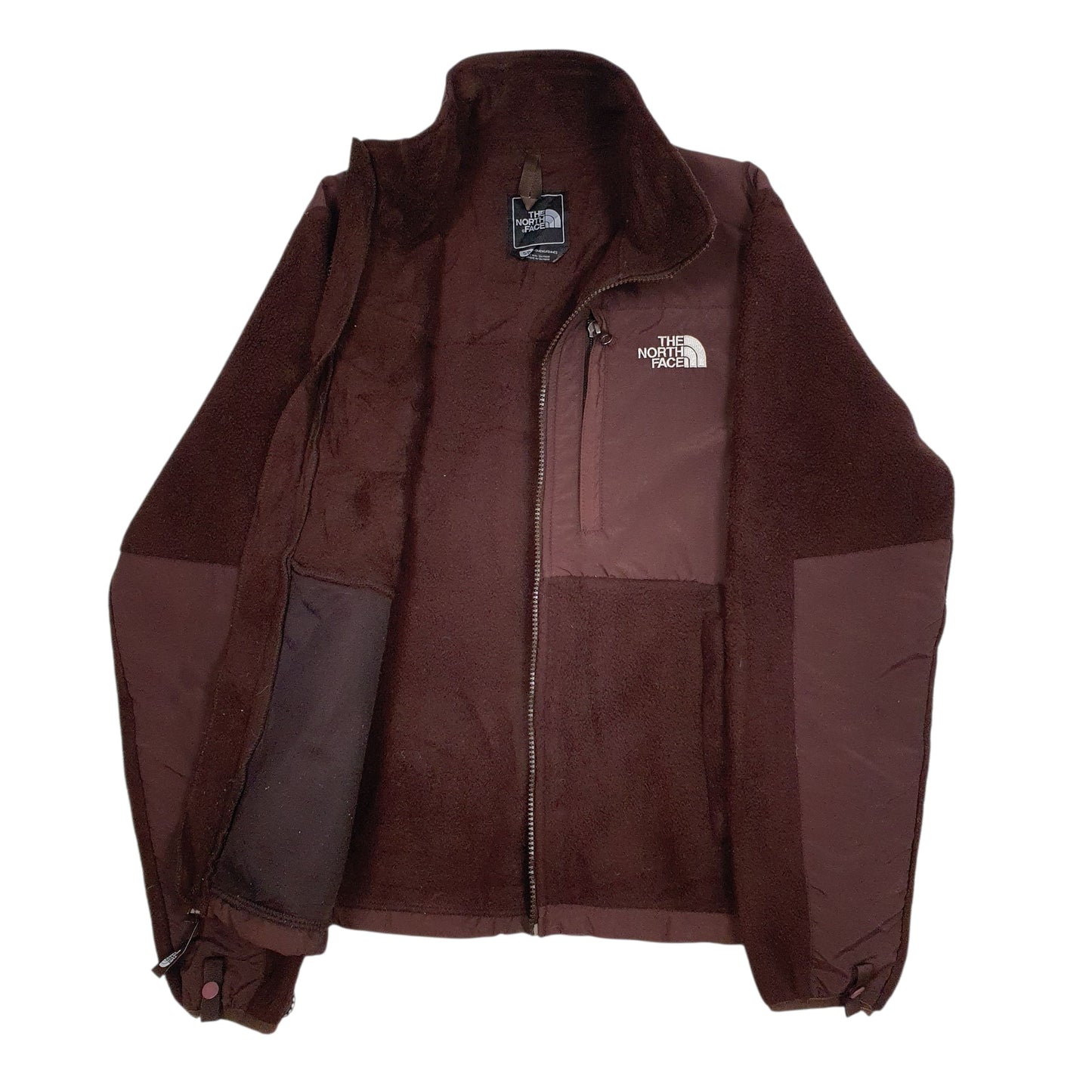 Womens Brown The North Face Denali Full Zip Jumper