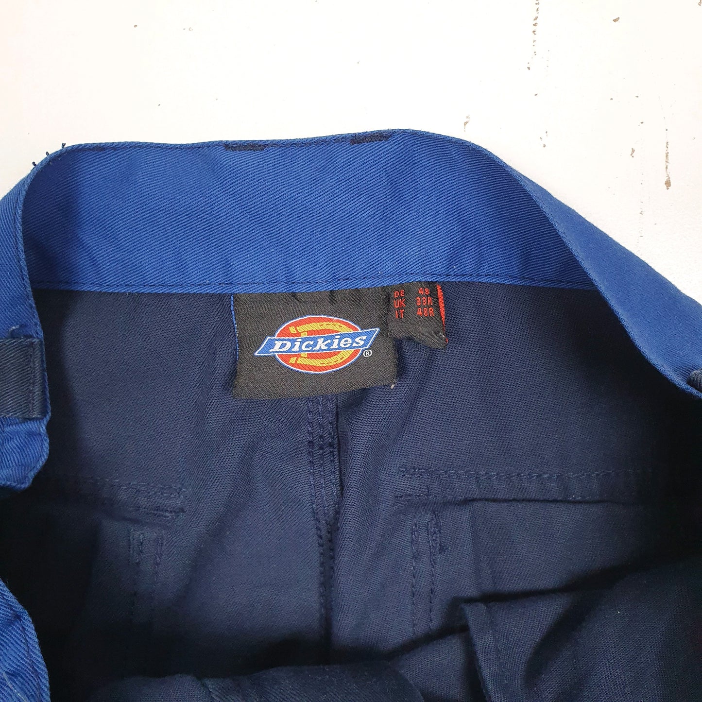 Mens Navy Dickies   Trousers