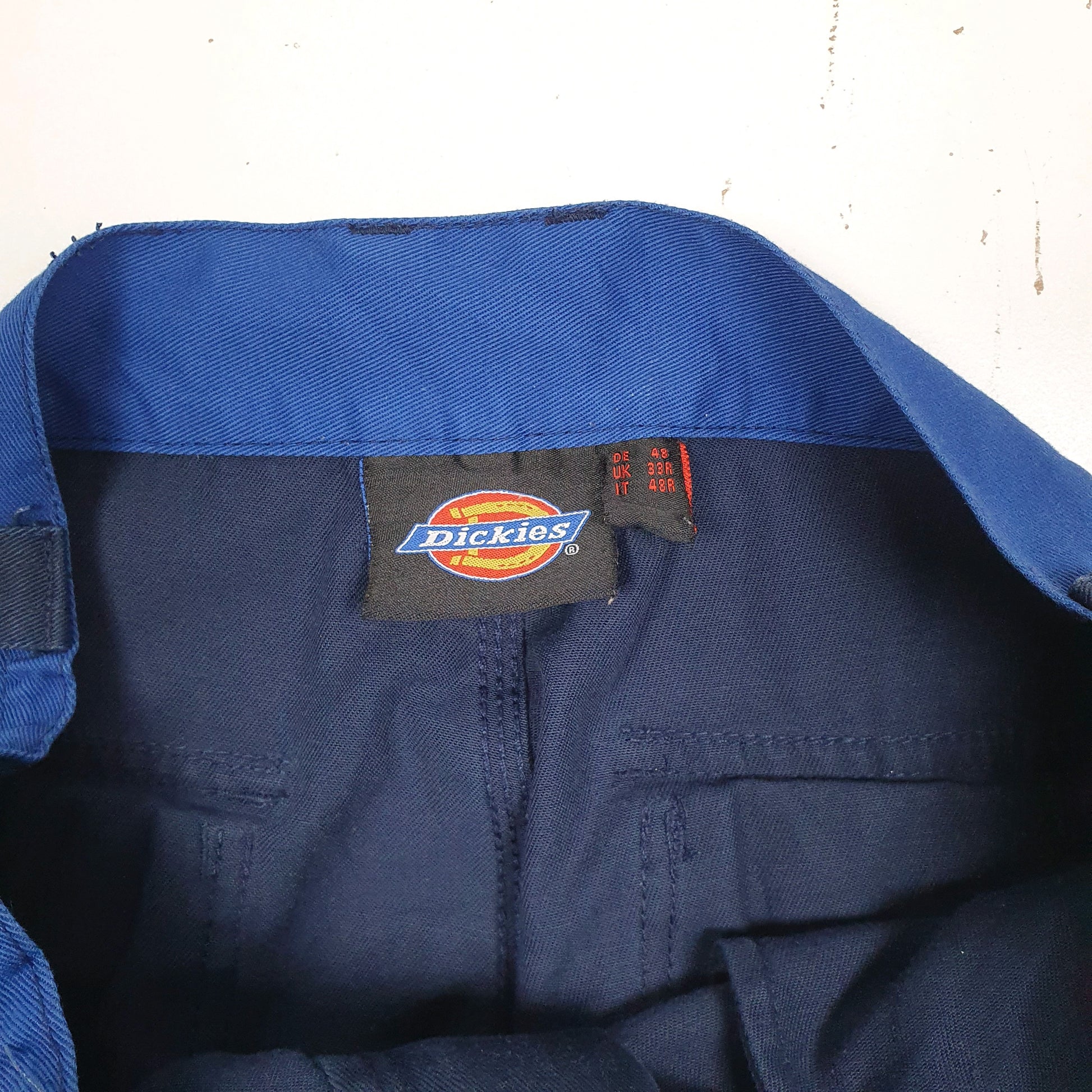 Mens Navy Dickies   Trousers