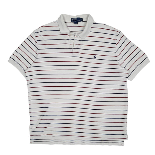 Mens White Polo Ralph Lauren  Short Sleeve Polo Shirt