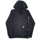 Mens Black Carhartt Loose Fit Hoodie Jumper