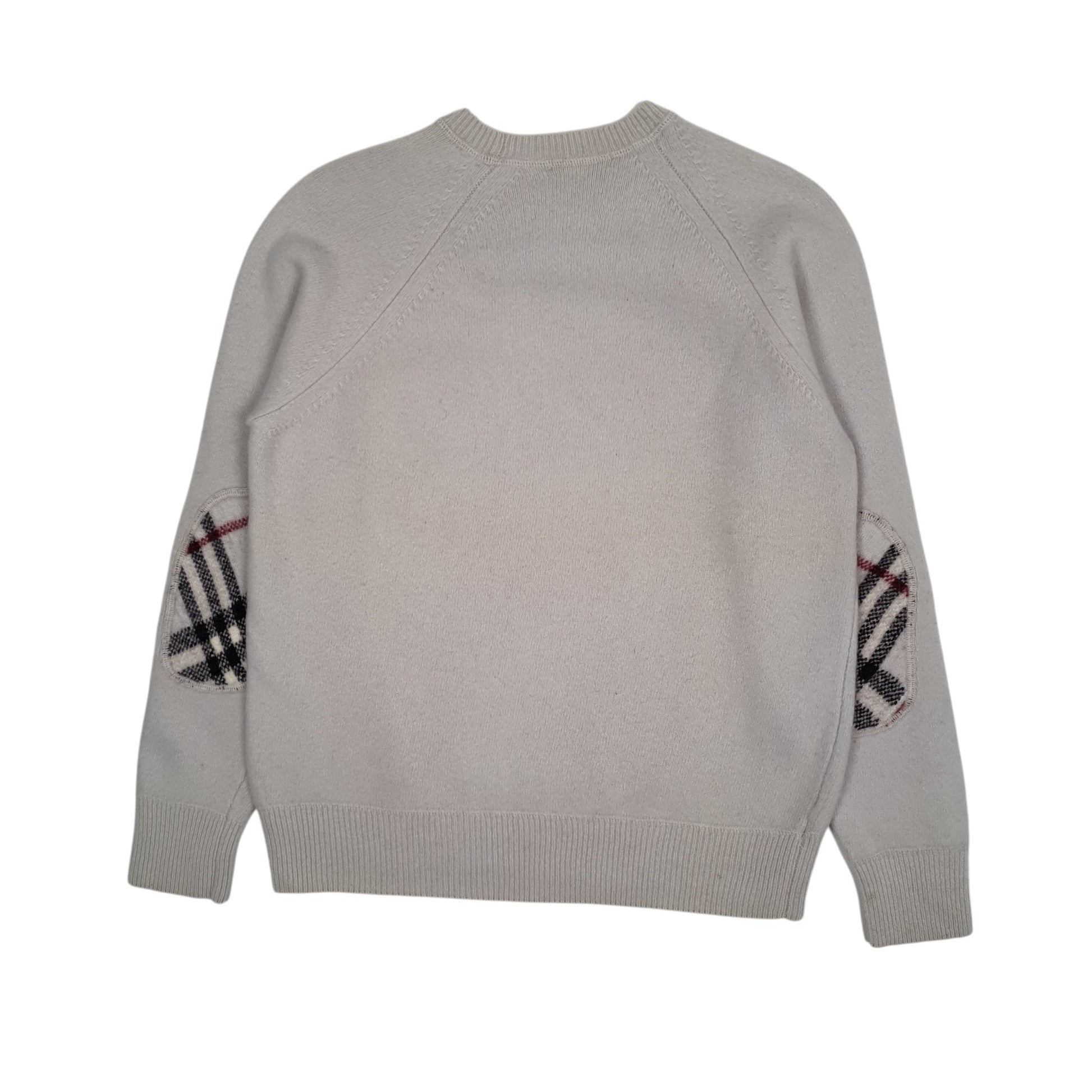 Womens Grey Burberry  Crewneck Jumper