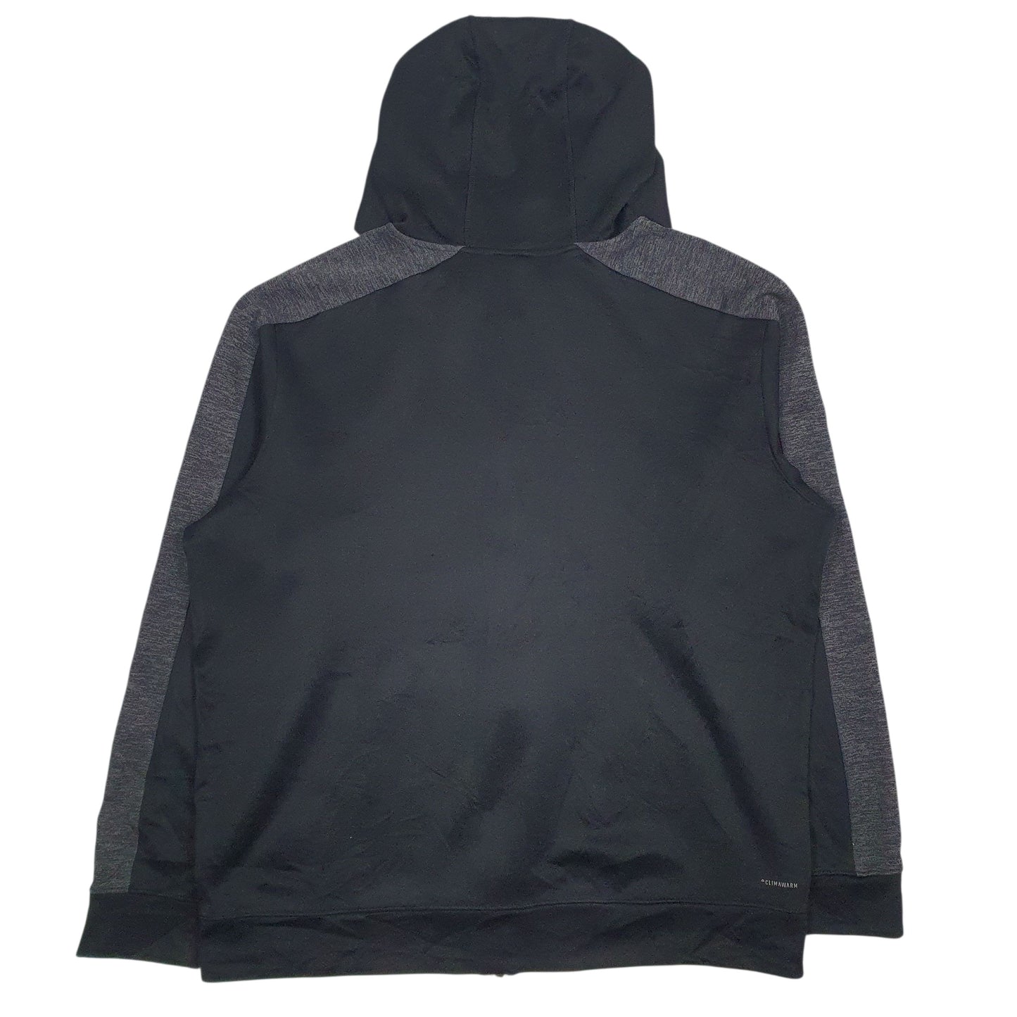 Mens Black Adidas Climawarm Full Zip Jumper