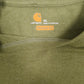Mens Green Carhartt   T Shirt