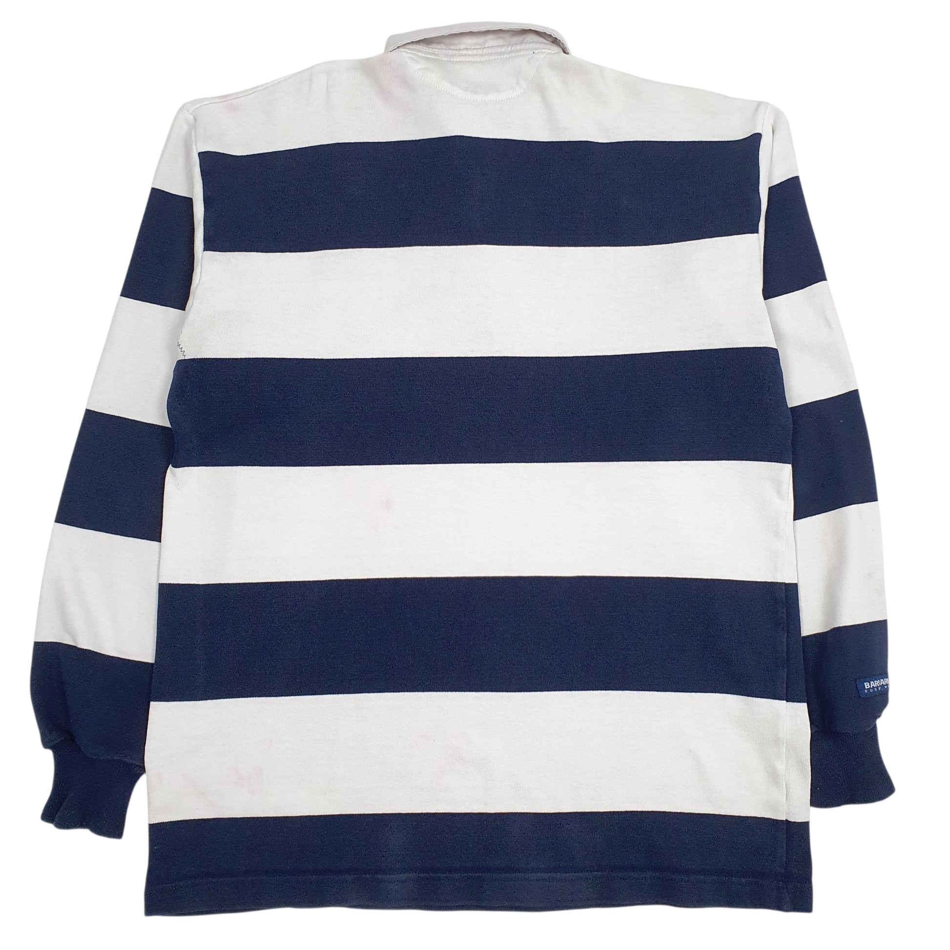 Mens White Barbarian   Polo Shirt