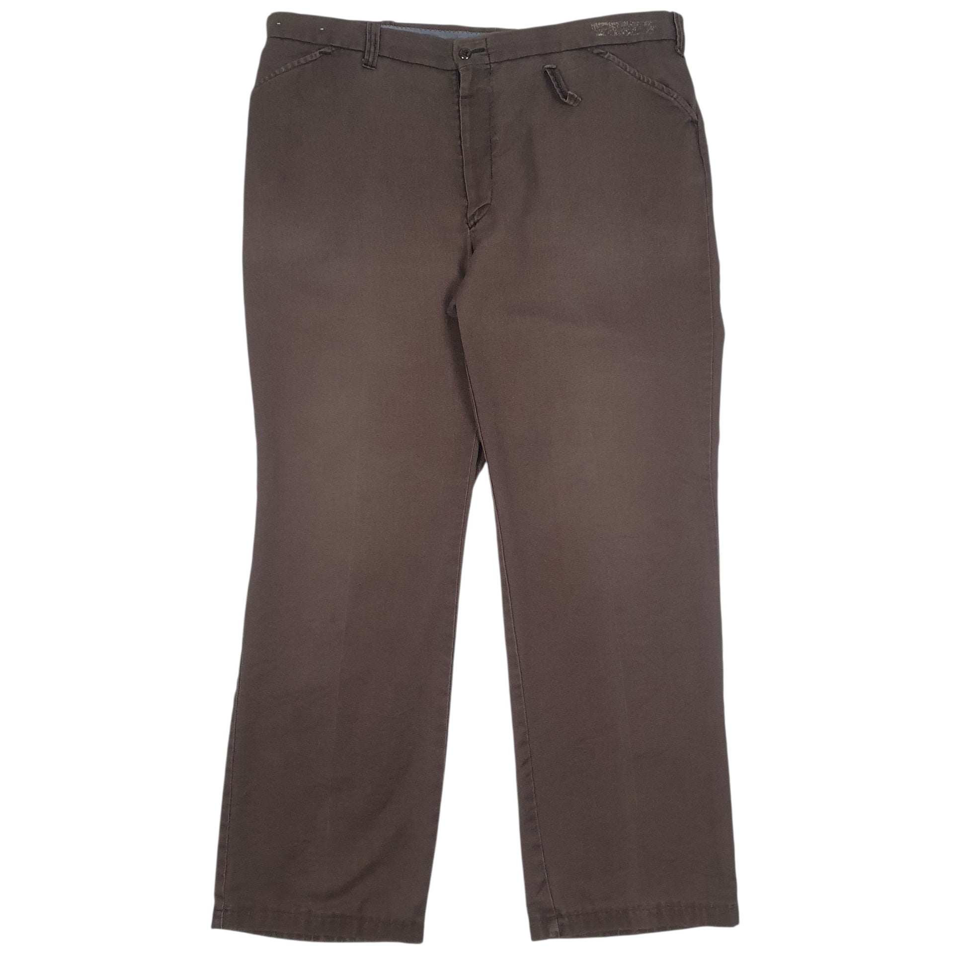 Mens Brown Dickies  Chino Trousers
