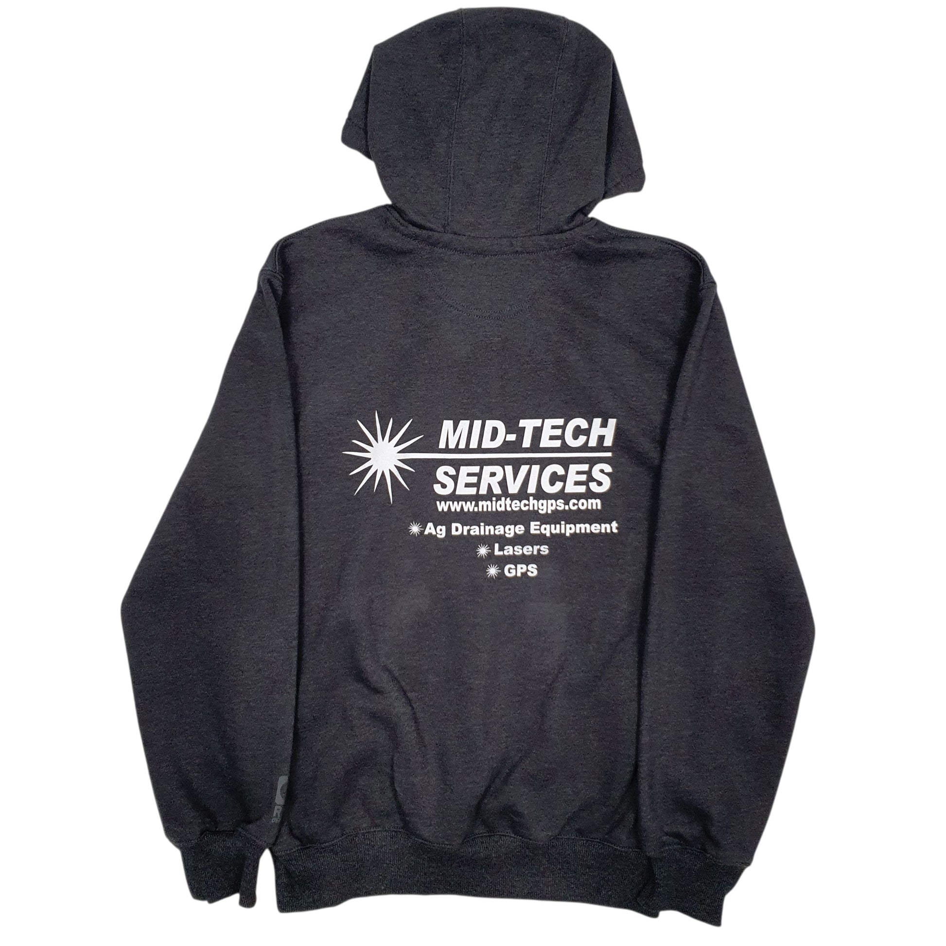 Mens Grey Carhartt Original Fit Hoodie Jumper