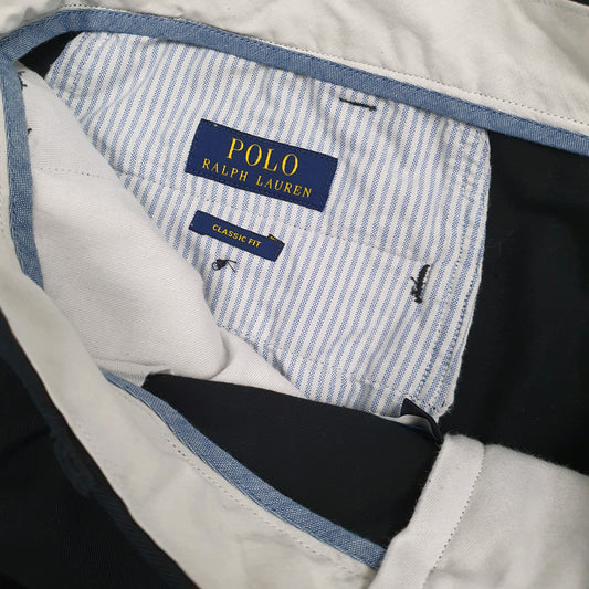 Mens Black Polo Ralph Lauren   Trousers