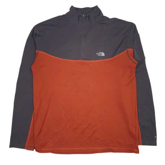 Mens Brown The North Face Flight Series Quarter Zip Jumper