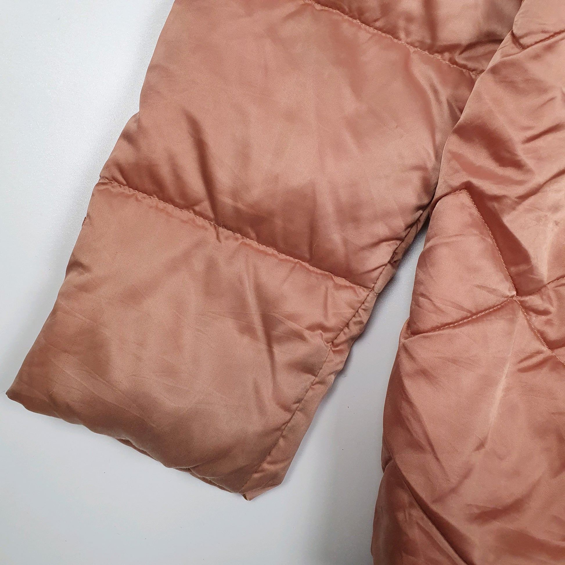 Womens Pink The North Face Longline Trench Crewneck Coat