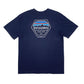 Mens Navy Patagonia   T Shirt