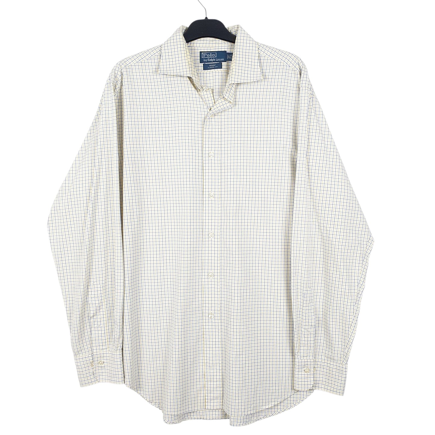 Mens Yellow Polo Ralph Lauren Regent Long Sleeve Shirt