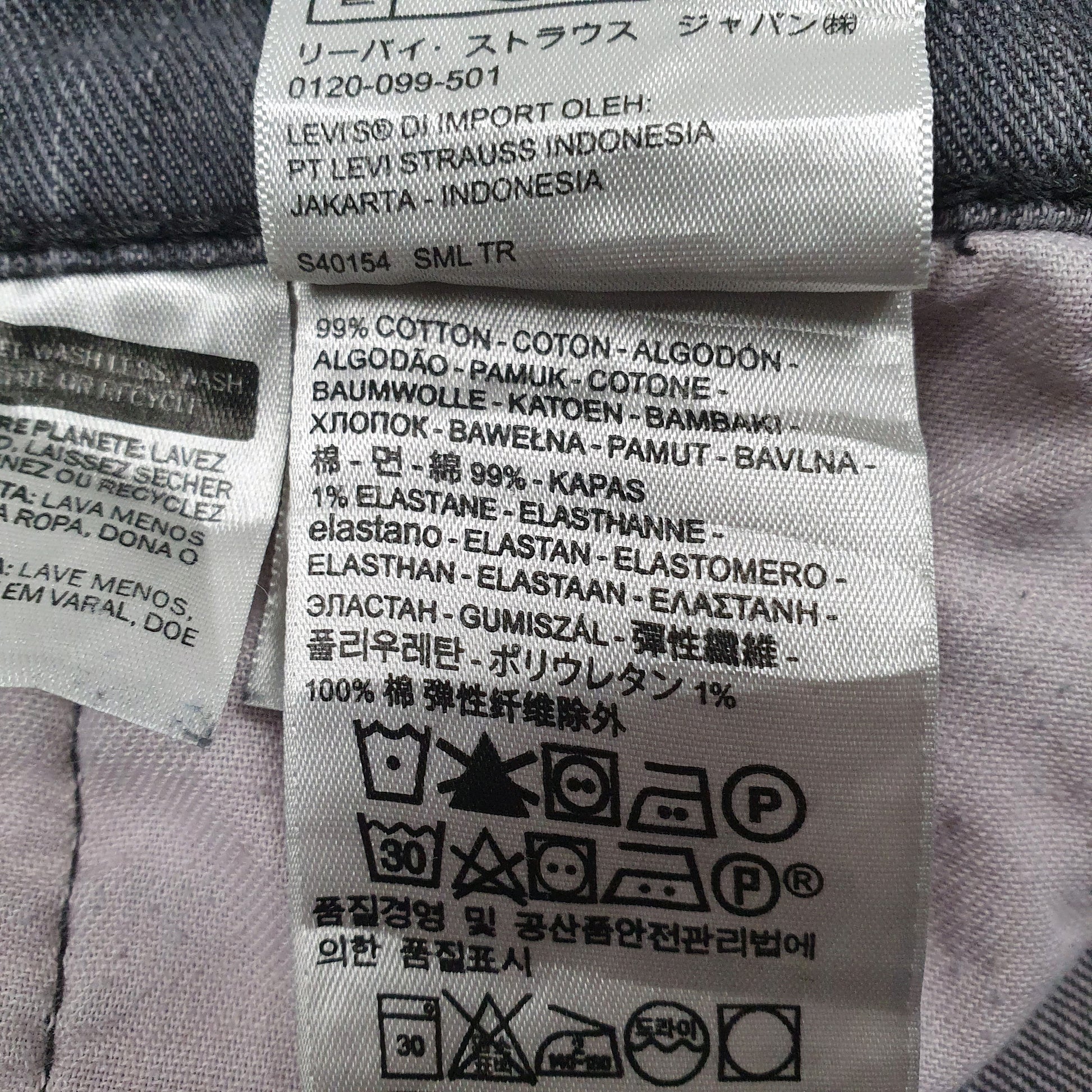 Mens Grey Levis   Jeans