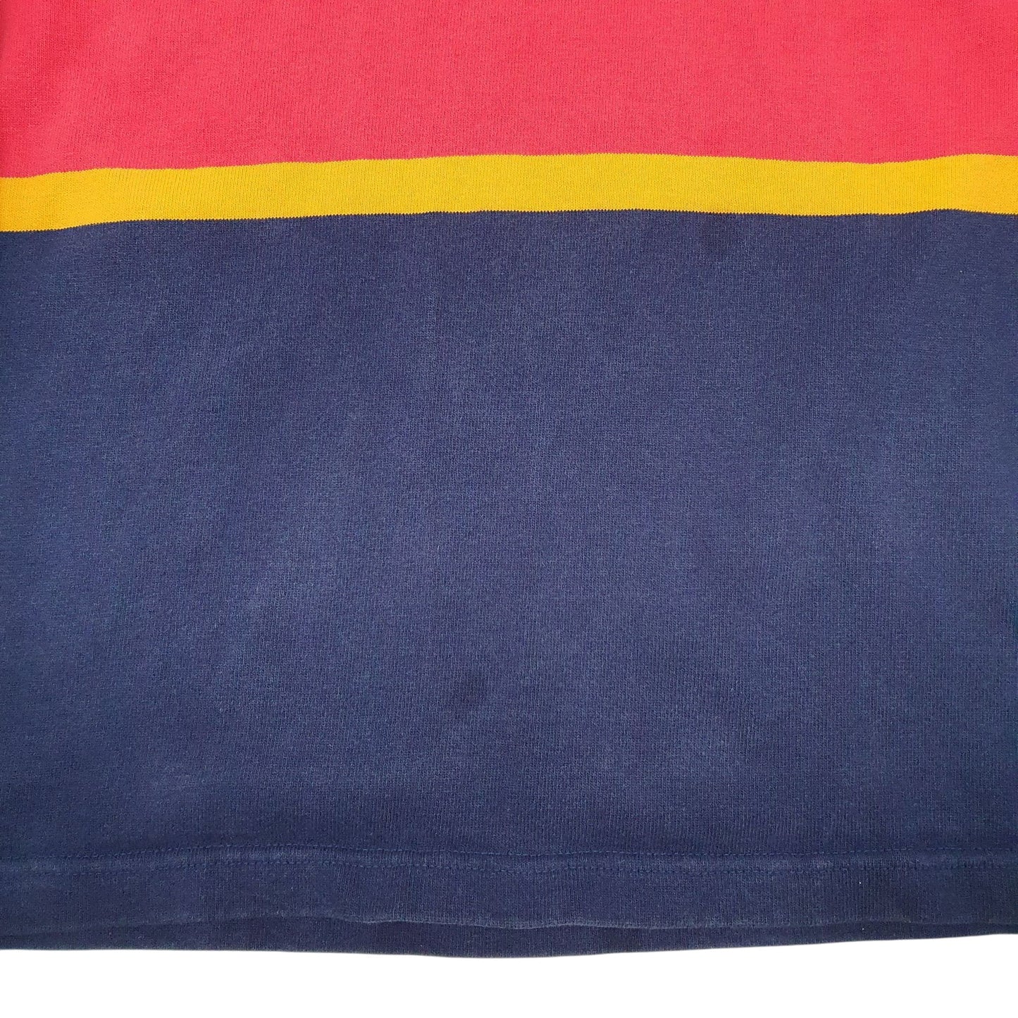 Mens Navy Barbarian Rugby Queens University Quarter Zip Polo Shirt