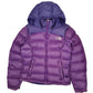 Womens Purple The North Face Nuptse  Coat