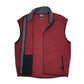 Mens Burgundy Nike ACG Therma Fit Vintage 00s Gilet Jumper