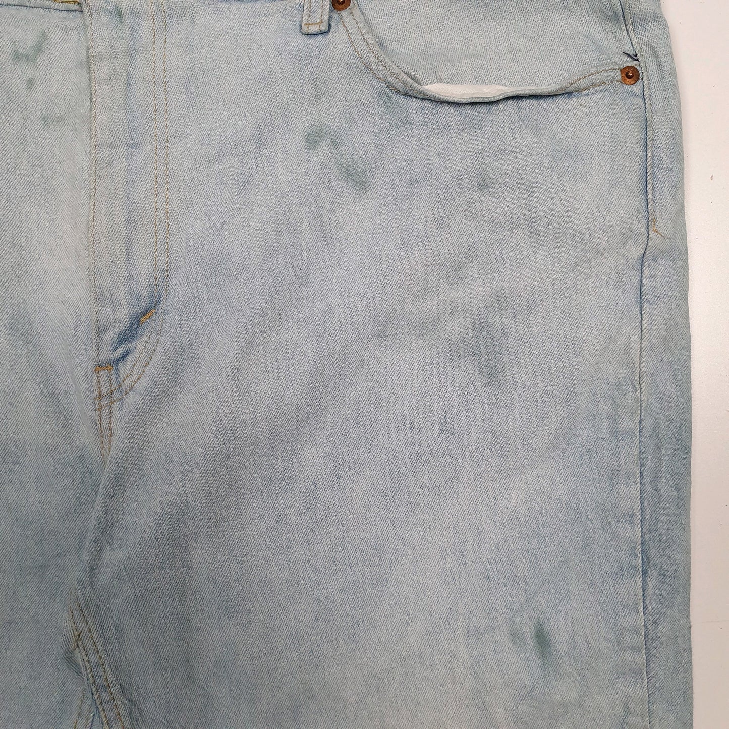 Mens Blue Levis 541  Shorts