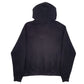 Mens Black Adidas Spellout Hoodie Jumper