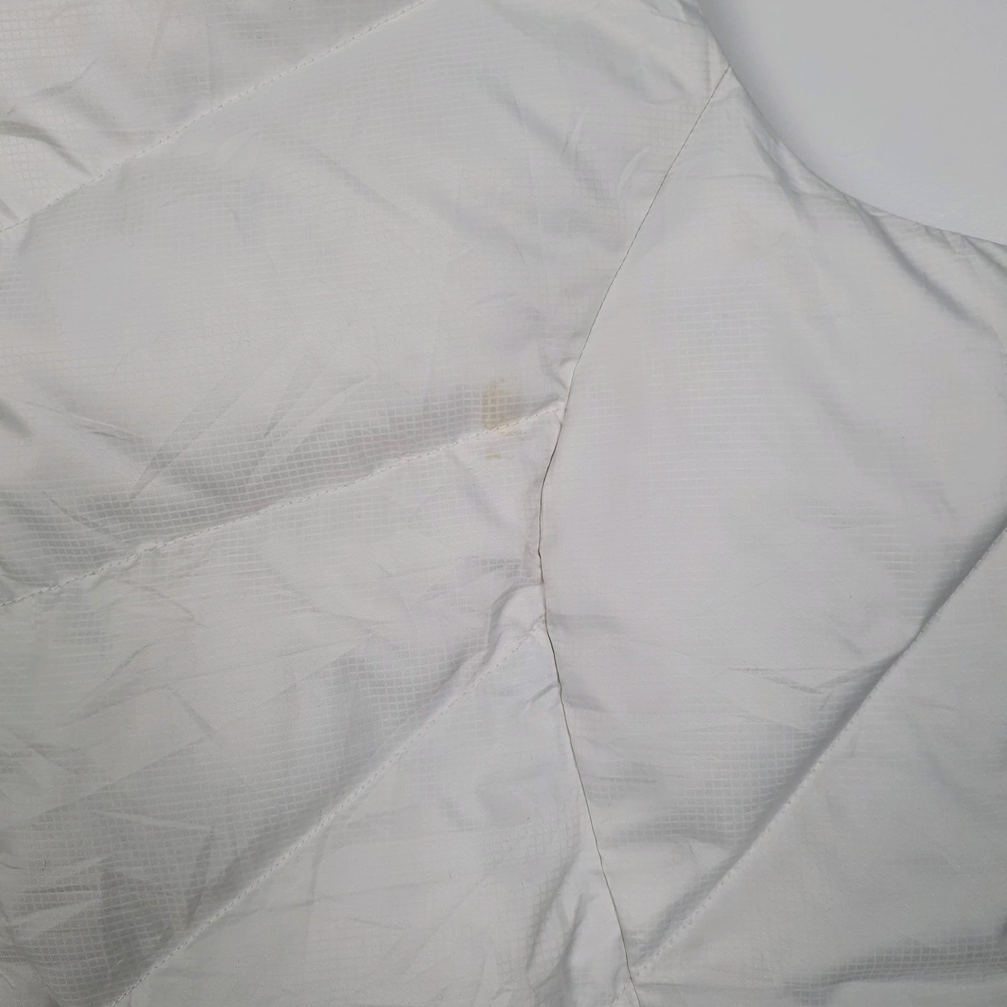 Womens White The North Face Gilet Vest Bodywarmer Crewneck Coat