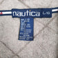 Mens Grey Nautica Vintage 90s Made In USA Quarter Zip Jumper