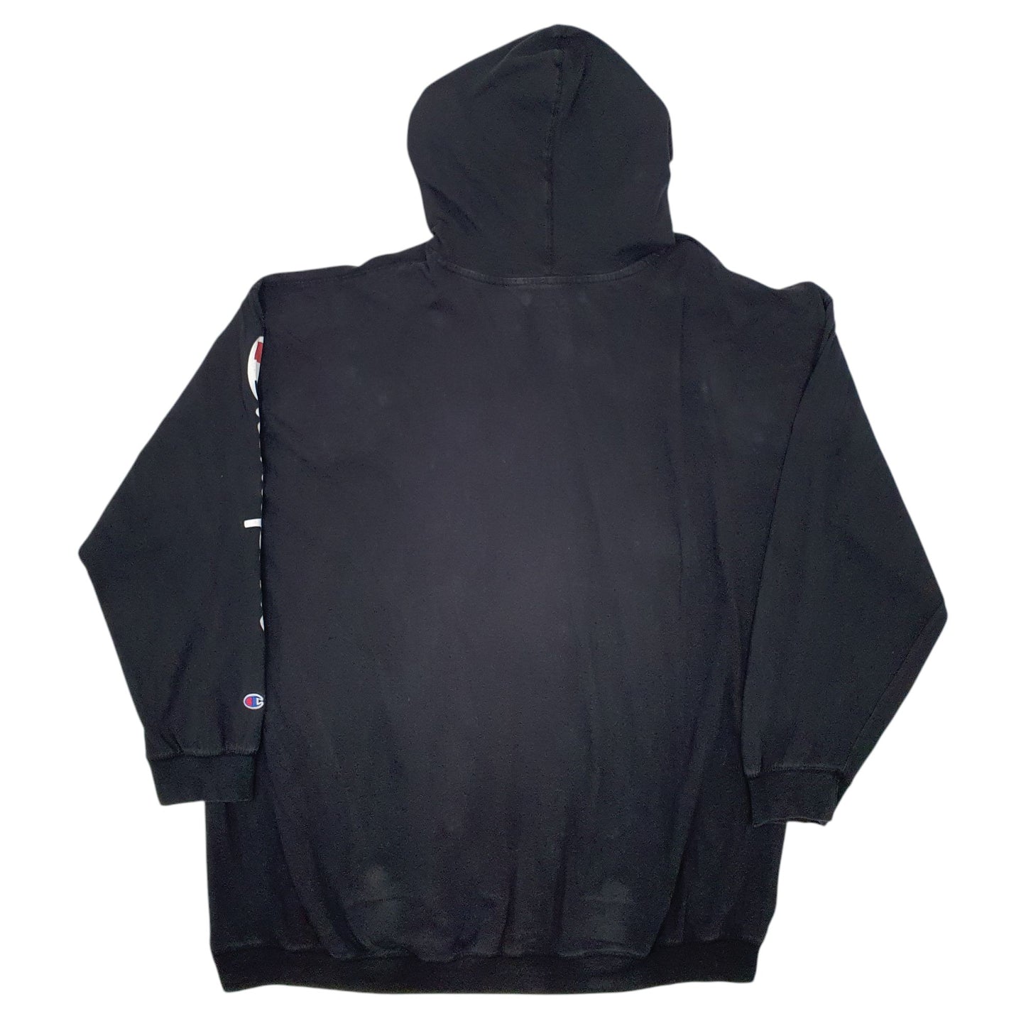 Mens Black Champion Lightweight Hoodie Jumper