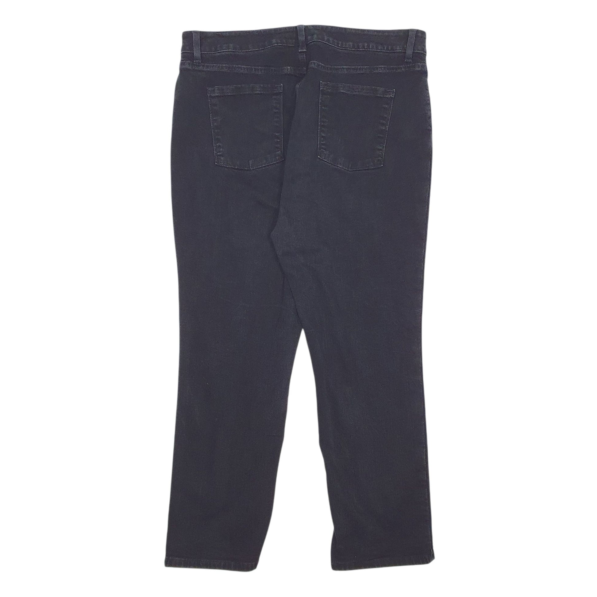 Womens Black L.L.Bean Blanket Lined  Jeans