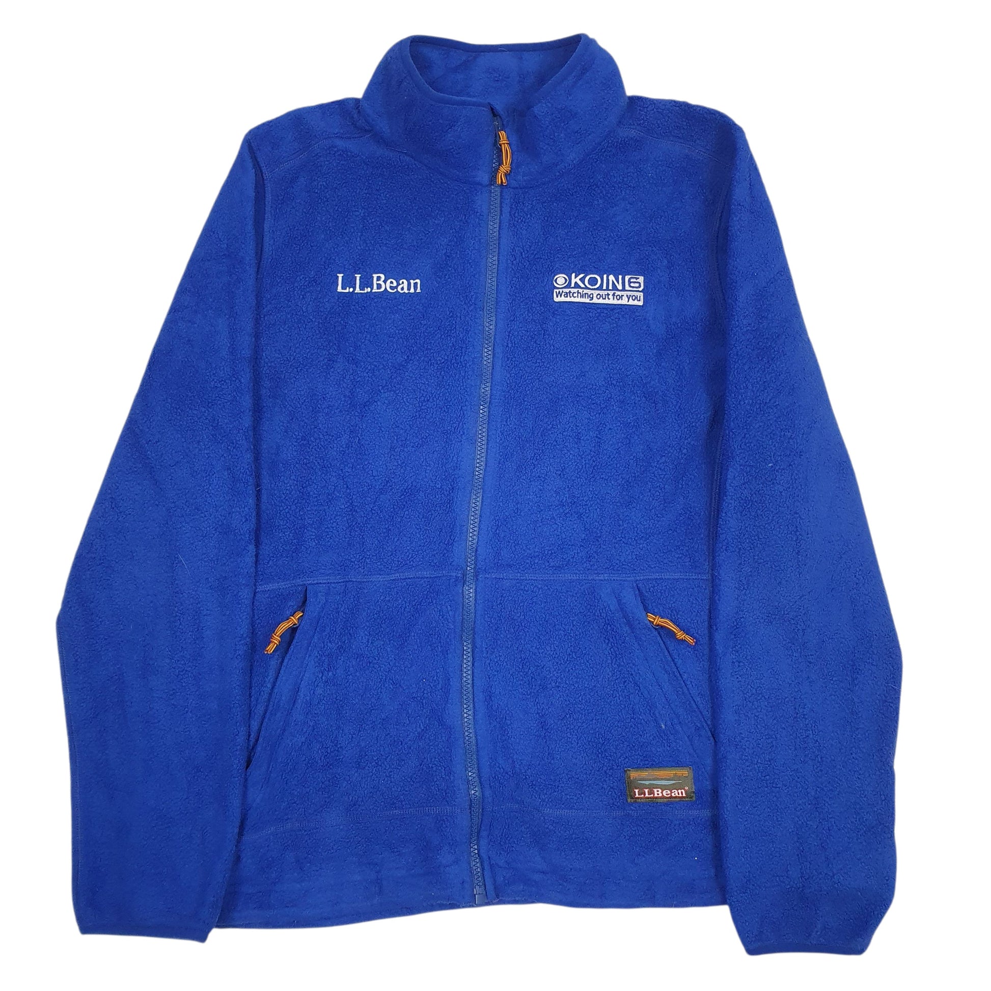 Womens Blue L.L. Bean  Full Zip Jumper