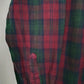 Mens Burgundy L.L.Bean Thick Flannel Plaid  Shirt