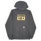 Mens Grey Carhartt Loose Fit Bell's Hoodie Jumper