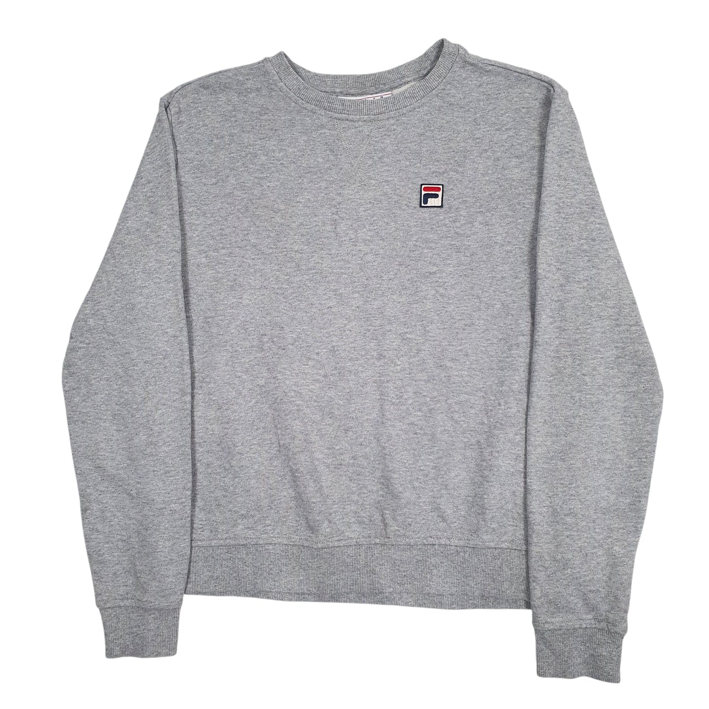 Womens Grey Fila  Crewneck Jumper