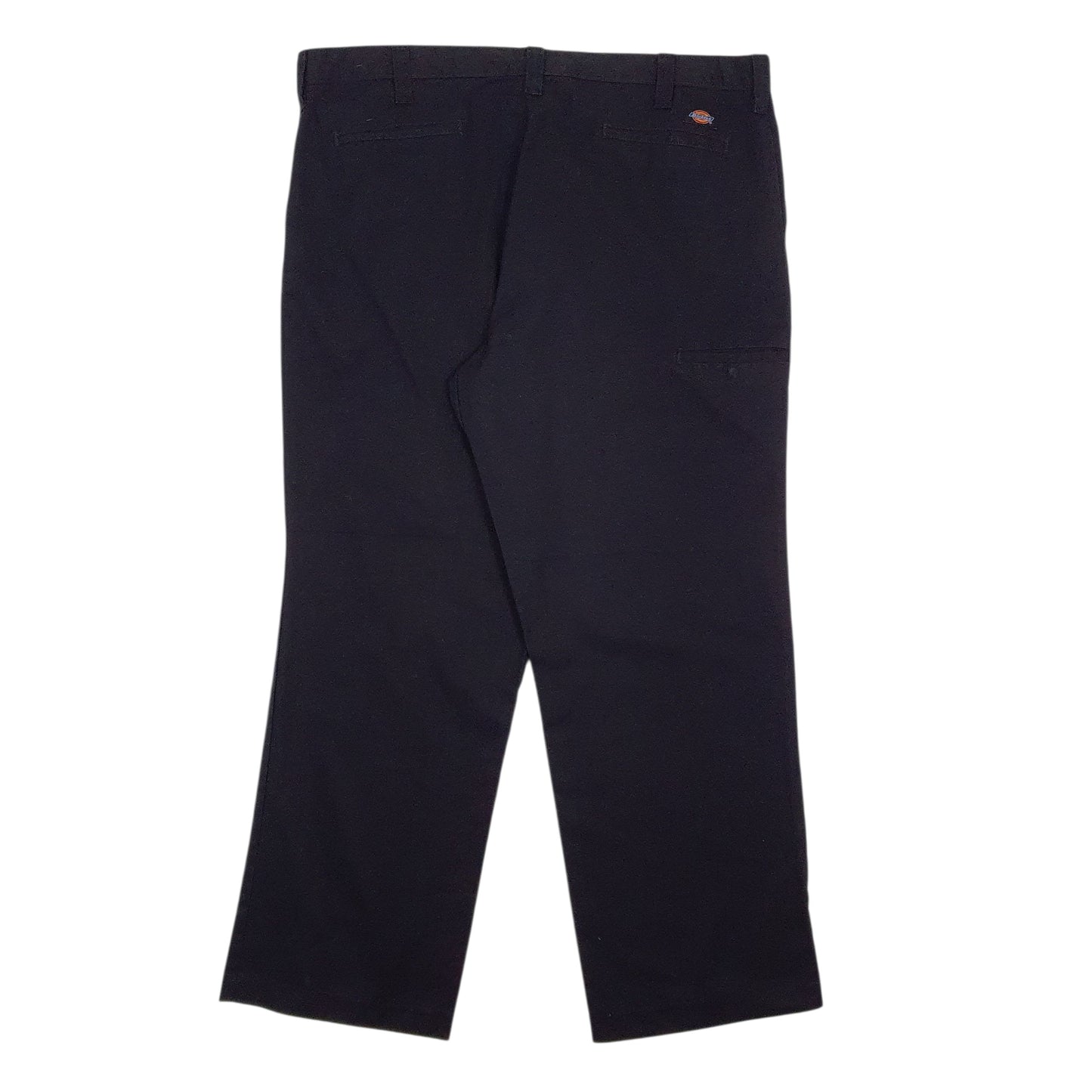Mens Black Dickies   Trousers
