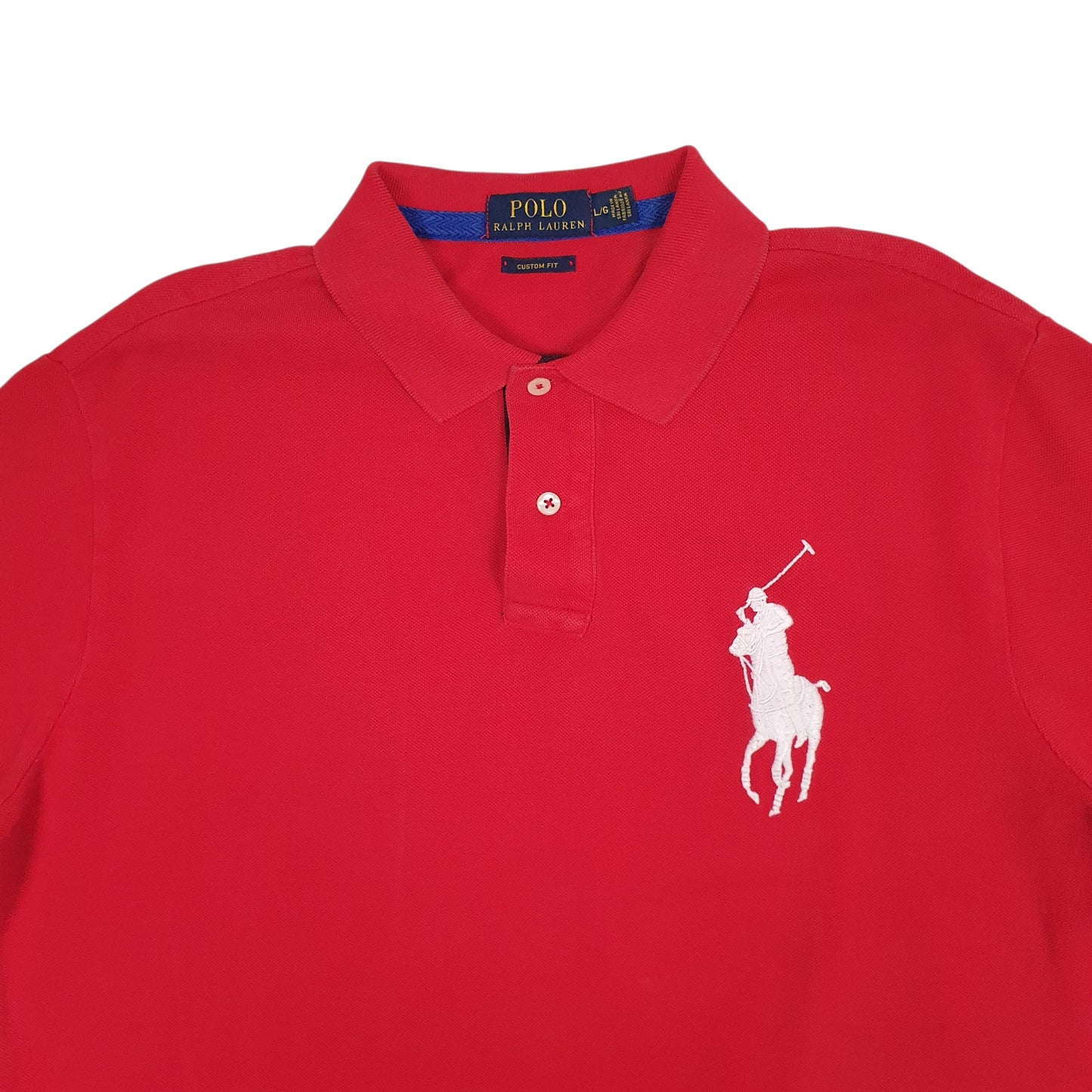 Mens Red Polo Ralph Lauren   Polo Shirt