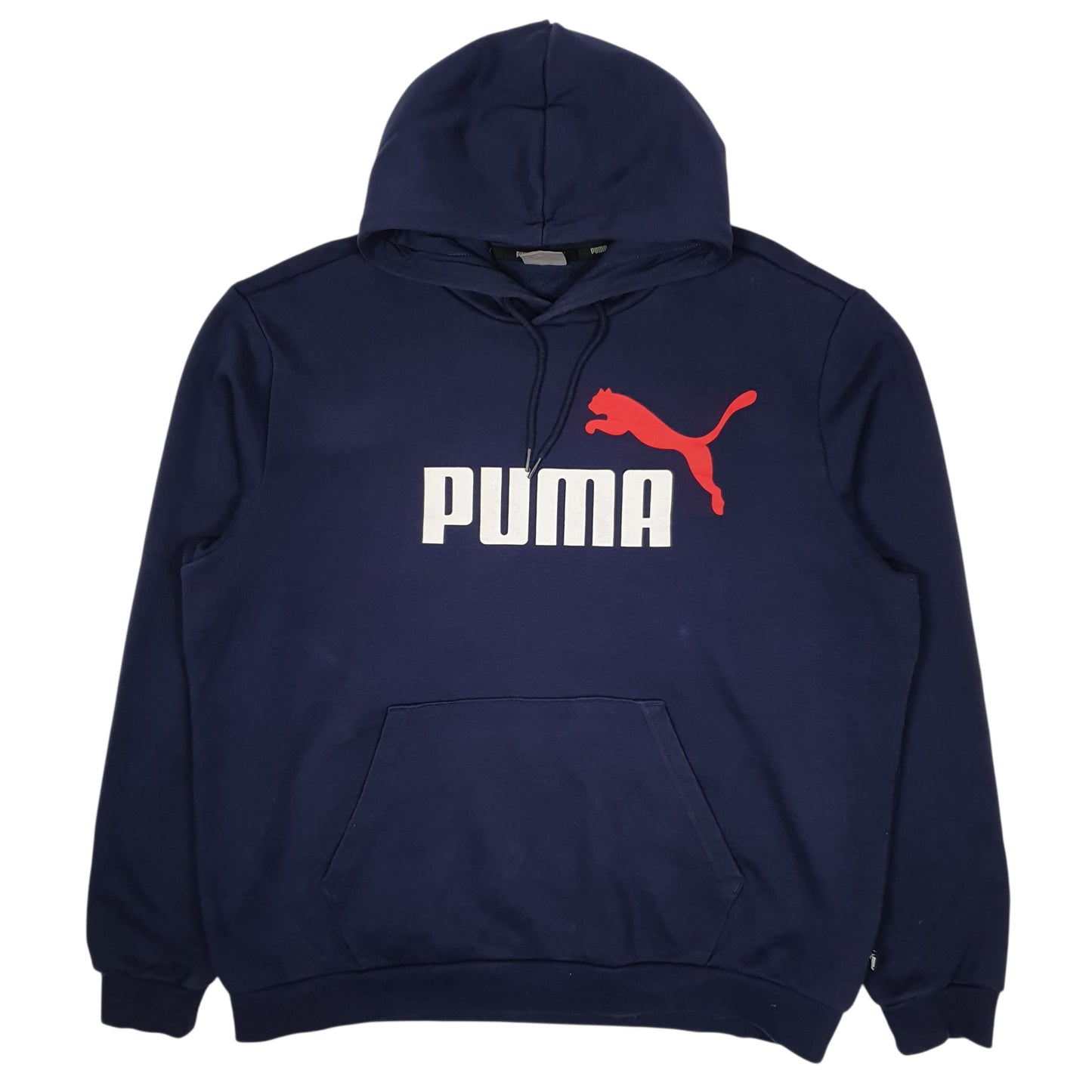 Mens Navy Puma  Hoodie Jumper