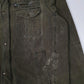 Mens Green GH Bass & Co Bomber Chore Crewneck Coat