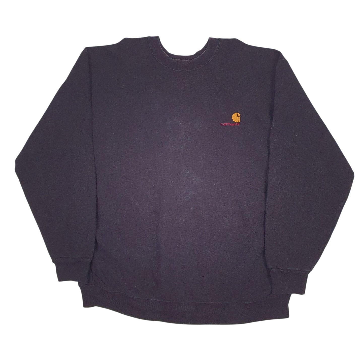Mens Black Carhartt  Crewneck Jumper