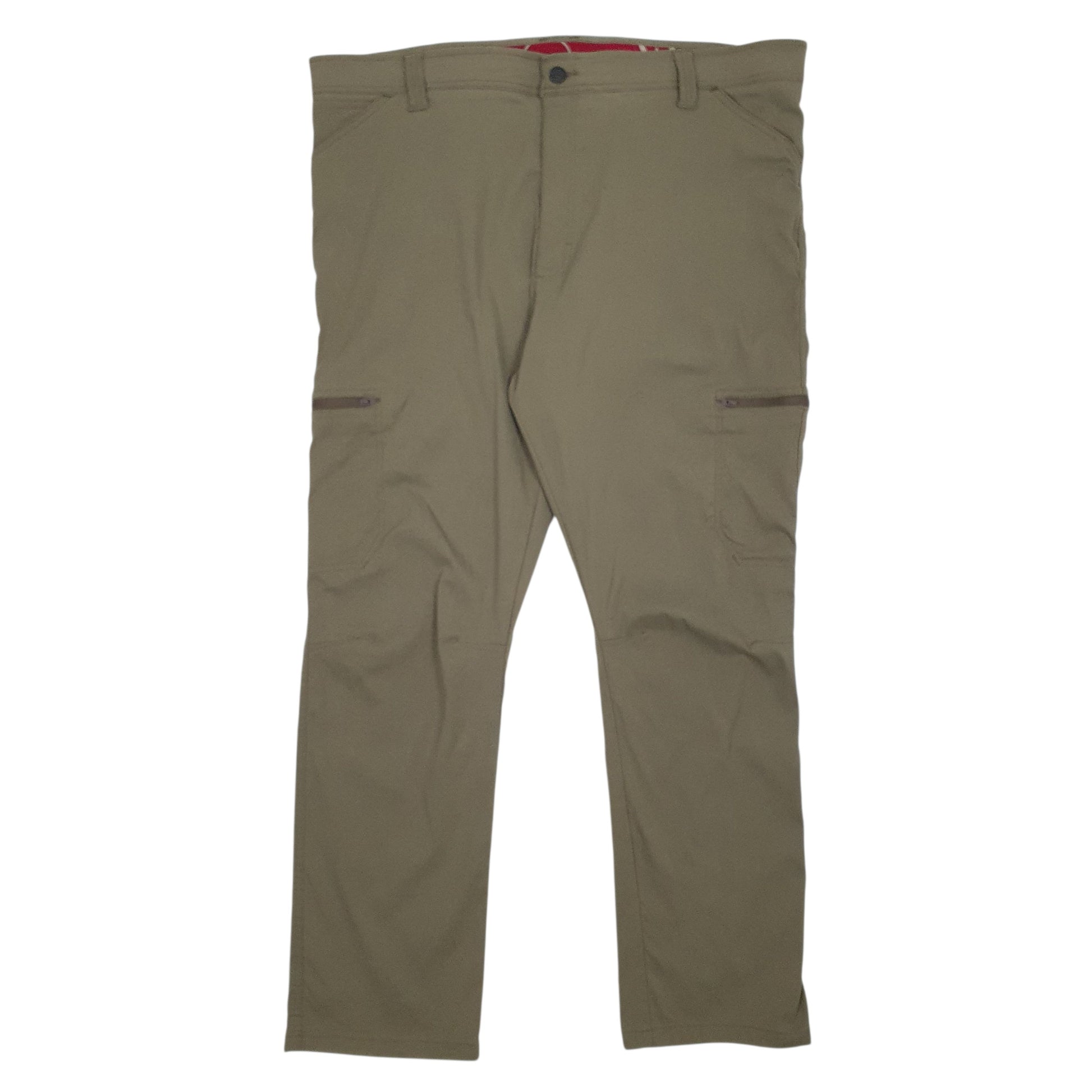 Mens Green Wrangler  Walking Trousers