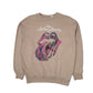 Mens Beige H&M Rolling Stones Crewneck Jumper