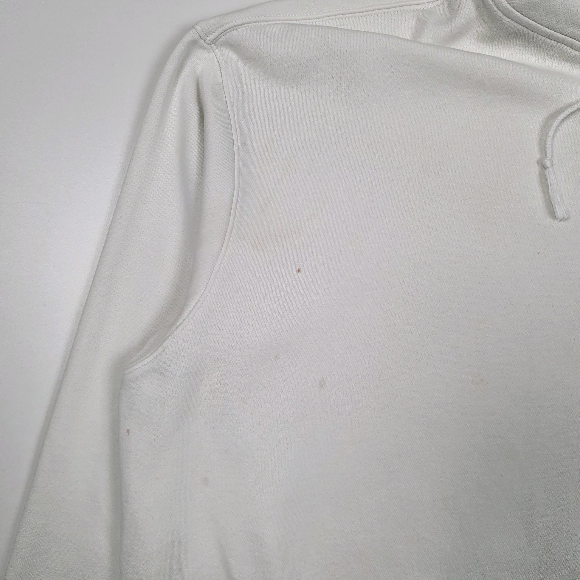 Womens White Nike Baggy Loose Hoodie Jumper