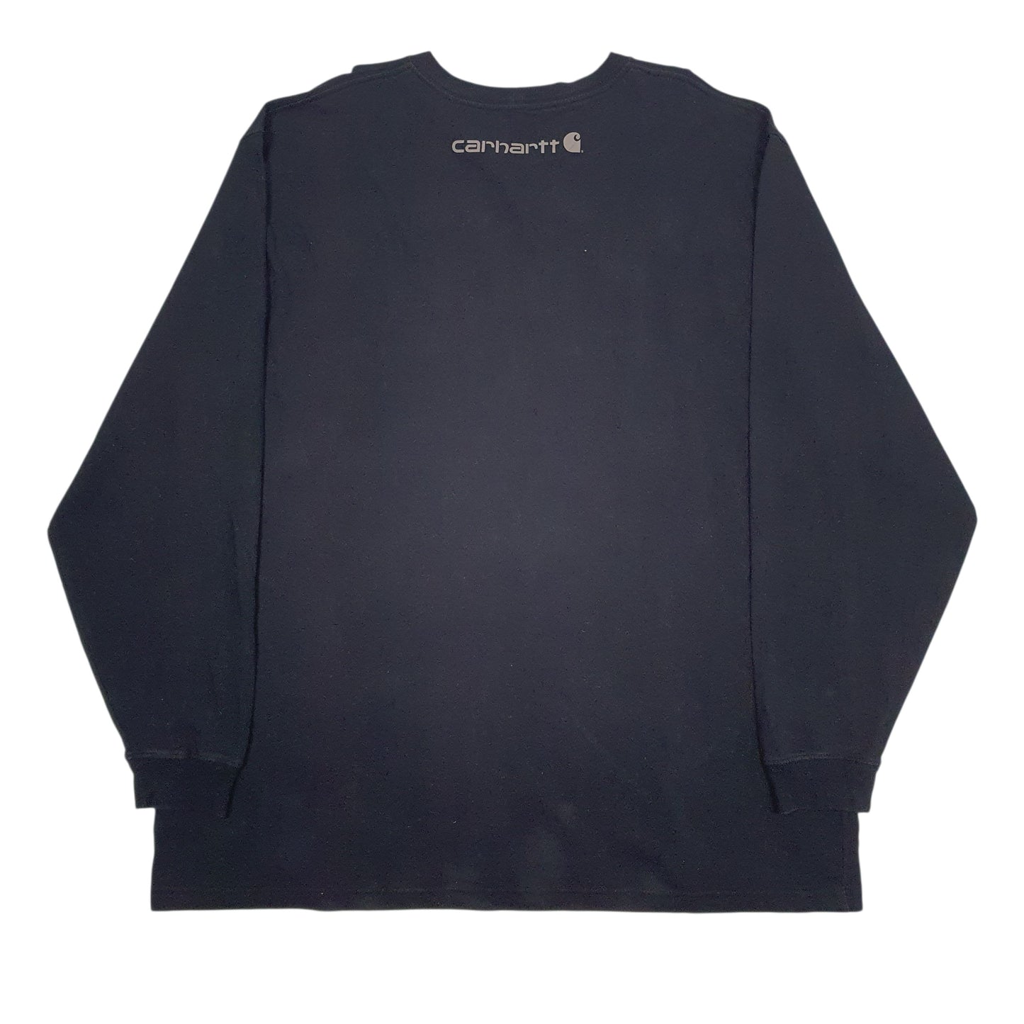 Mens Black Carhartt   T Shirt