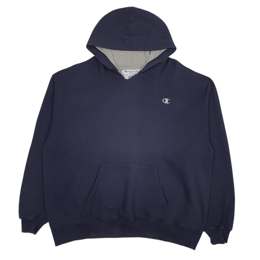 Mens Navy Champion  Hoodie Jumper