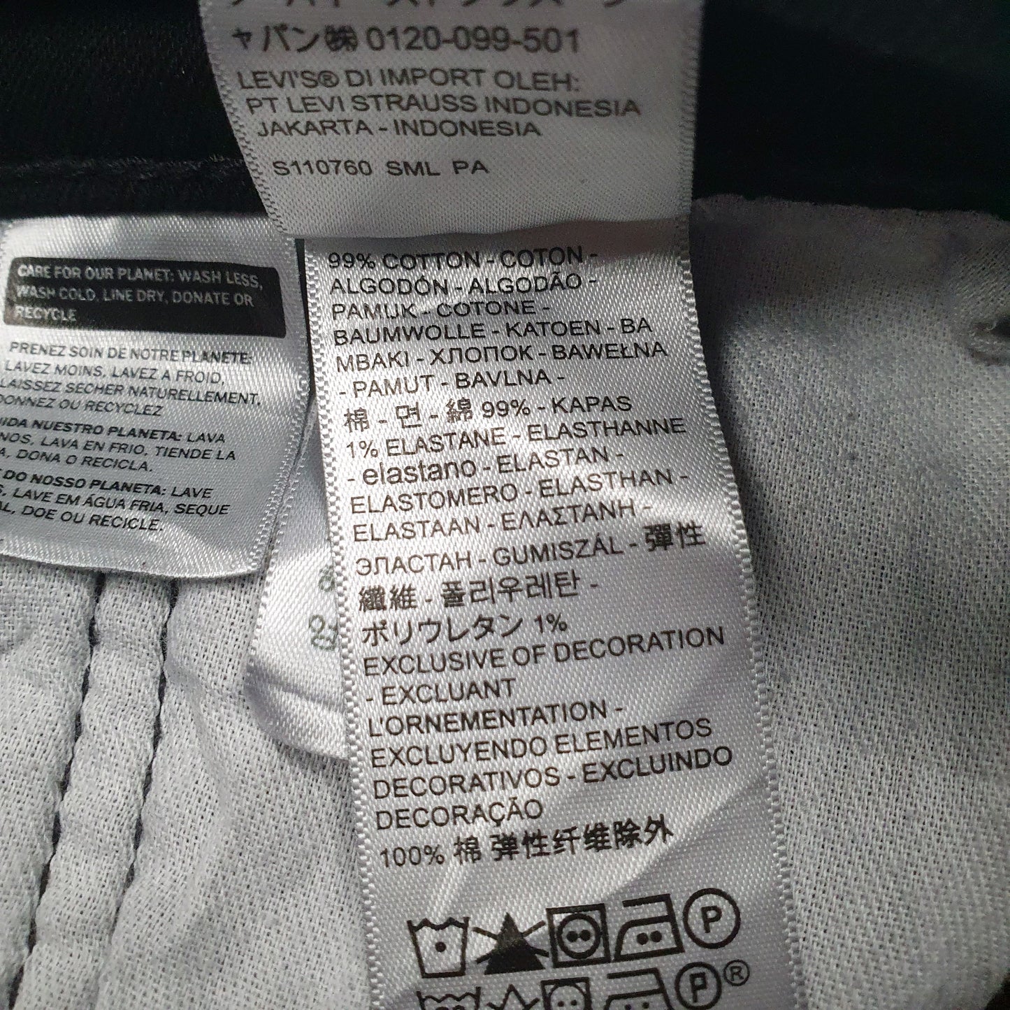 Mens Black Levis   Jeans