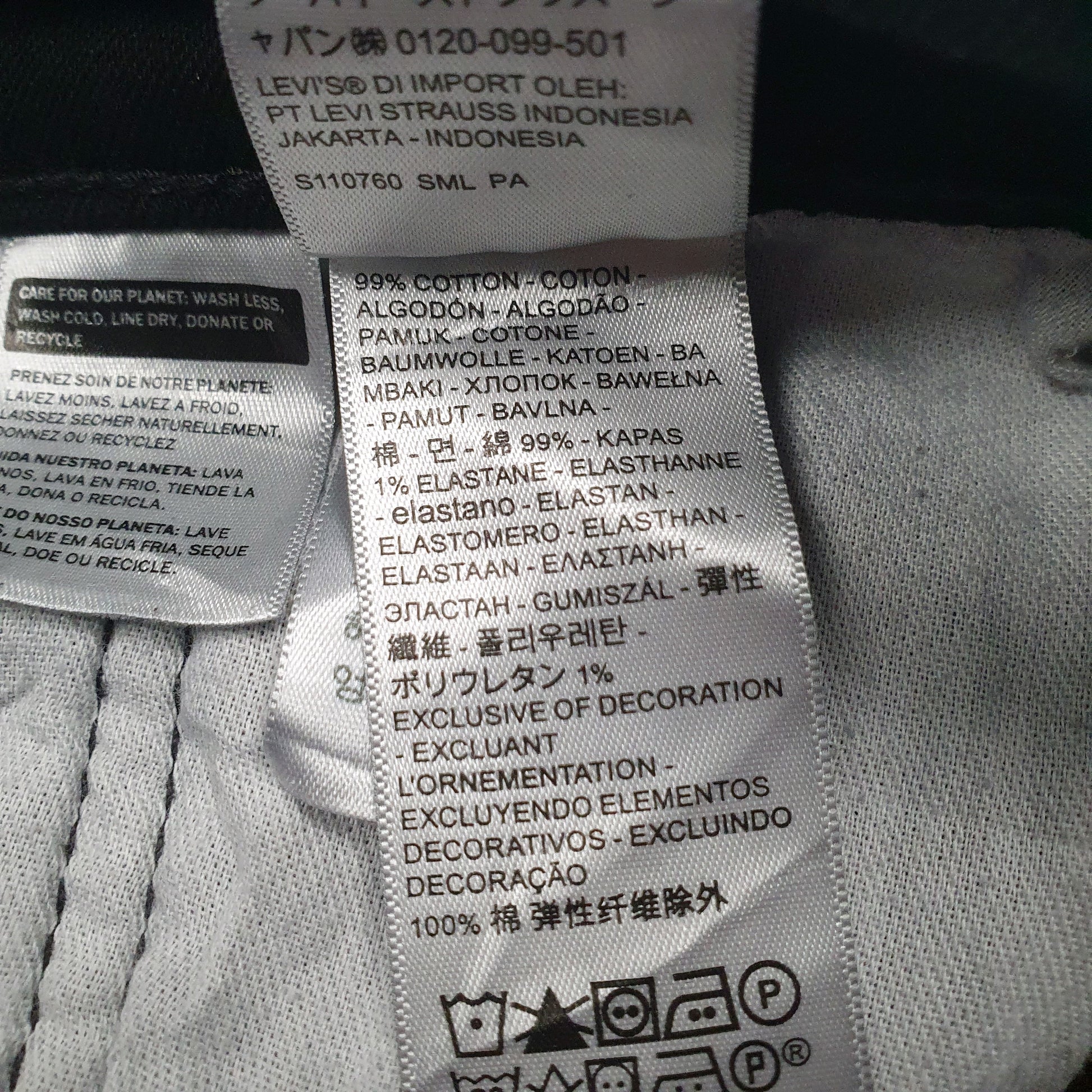 Mens Black Levis   Jeans