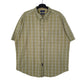 Mens Green Dockers  Short Sleeve Shirt