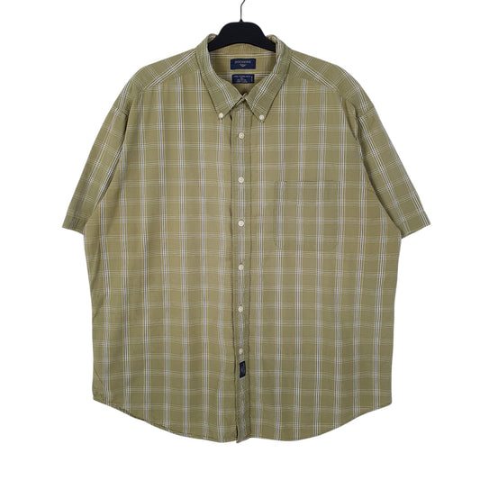 Mens Green Dockers  Short Sleeve Shirt
